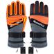Зимние перчатки с подогревом лыжные uWarm GF0126H на батарейках, размер M, оранжевые 7633 фото 1