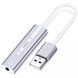 Наружная USB звуковая карта Addap ESC-01, 3,5 мм mini Jack с регулятором громкости и плеером 0080 фото 1