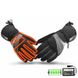Зимові лижні рукавиці з підігрівом uWarm GA340B з акумулятором 3600mAh, до 6 годин, розмір XL, сірі 7635 фото 2