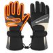 Зимові лижні рукавиці з підігрівом uWarm GA340B з акумулятором 3600mAh, до 6 годин, розмір XL, сірі 7635 фото