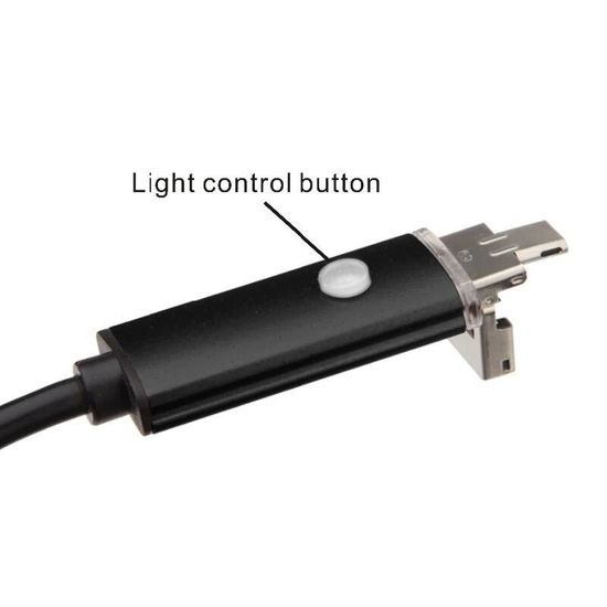 USB ендоскоп для смартфона і ноутбука Digital Lion 652H, 2 метра, 5,5 мм, жорсткий кабель 5079 фото