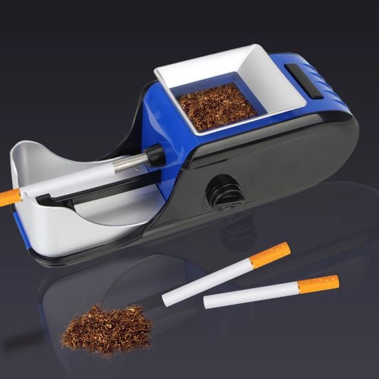 Електрична машинка для набивання сигарет Gerui GR-12-002, синя 7167 фото
