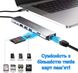 Мультифункциональный USB Type-C хаб Addap MH-04, 8 в 1: HDMI/HDTV + PD + USB C + SD + TF + RJ45 7587 фото 6