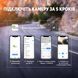 Монітор для мотоцикла з відеореєстратором та двома камерами Podofo A4535 5" з Apple CarPlay\Android Auto, Bluetooth, GPS, DVR, TPMS, IP67, чорний