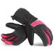 Зимові лижні рукавиці з підігрівом uWarm GA340B з акумулятором 3600mAh, до 6 годин, розмір M, рожеві 7636 фото 3