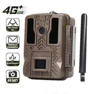 4G / APP фотопастка, лісова камера Suntek BST886-4G, 4K, 40Мп, з додатком iOS / Android 7542 фото