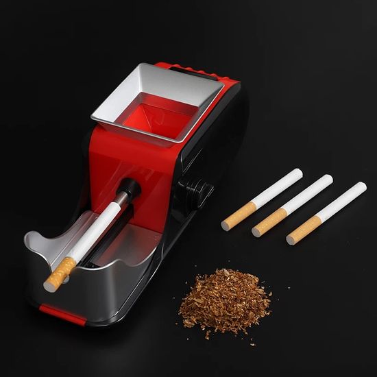 Электрическая машинка для набивки сигарет Gerui GR-12-002, красная 7166 фото