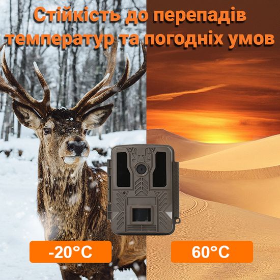 4G / APP фотопастка, лісова камера Suntek BST886-4G, 4K, 40Мп, з додатком iOS / Android 7542 фото