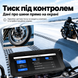 Бездротовий CarPlay & Android Auto монітор для мотоцикла 6.86" Podofo A4713, навігатор, Bluetooth, TPMS, IP67, пульт на кермо