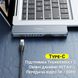 USB Type-C хаб 7в1 Addap MH-10, порт-реплікатор для Macbook на 7 портів: 2 x USB 3,0 + 2 x Type-C + HDMI + SD + MicroSD 7776 фото 5