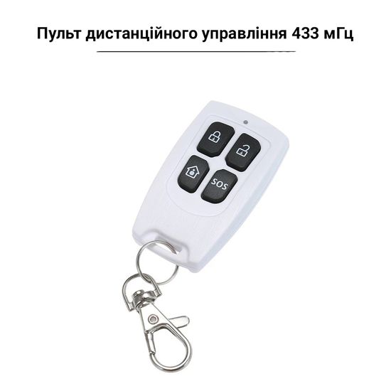 Бездротова Wi-Fi сигналізація + дверний дзвінок USmart SAS-02w | комплект з сиреною, Tuya, Android / iOS 7497 фото