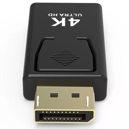 Адаптер, перехідник DisplayPort Male to HDMI Female Addap DP2HDMI-02, для передачі відеосигналу, 4K