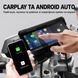 Бездротовий CarPlay & Android Auto монітор для мотоцикла 8.1" Podofo A4711, навігатор, Bluetooth, TPMS, IP67, пульт на кермо