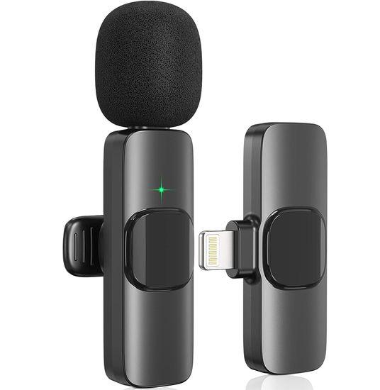Бездротовий петличний Lightning мікрофон Savetek P27 для iPhone, iPad, Macbook, 2.4 ГГц 0256 фото