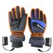Зимові рукавички з підігрівом лижні uWarm GF0126 з акумуляторами 2000mAh, до 4-х годин, розмір L, сині 3692 фото 2