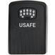 Електронний міні сейф для ключів uSafe KS-10 з кодовим замком та керуванням зі смартфона через Bluetooth, Чорний 0167 фото 2
