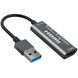 Зовнішня відеокарта відеозахоплення HDMI - USB для стрімів, запису екрану та оцифрування відео Addap VCC-02 7736 фото 1