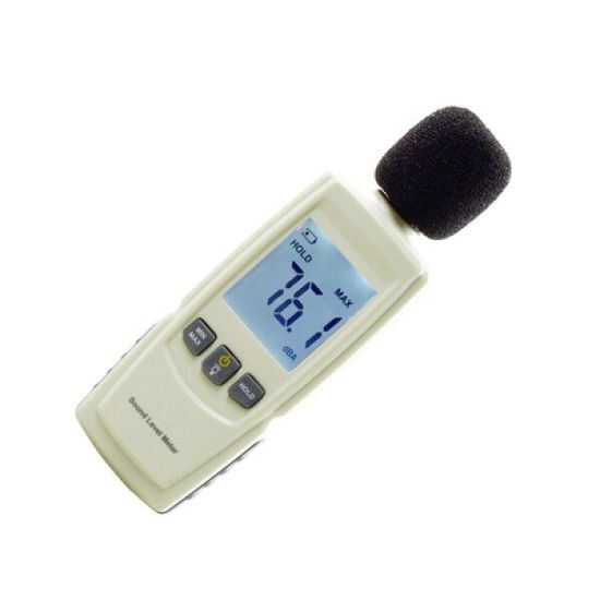 Цифровий шумомір Benetech GM1352 - прилад для вимірювання рівня звуку в діапазоні 30 - 130 децибел 6365 фото