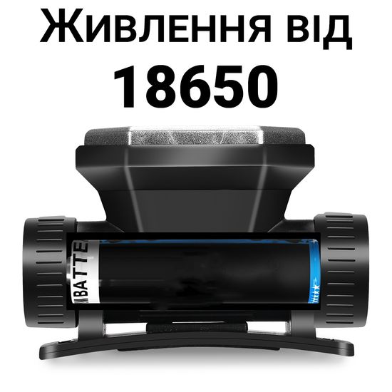 Акумуляторний світлодіодний налобний ліхтар Bailong SQ-815-2, з білим і синім світінням 0040 фото