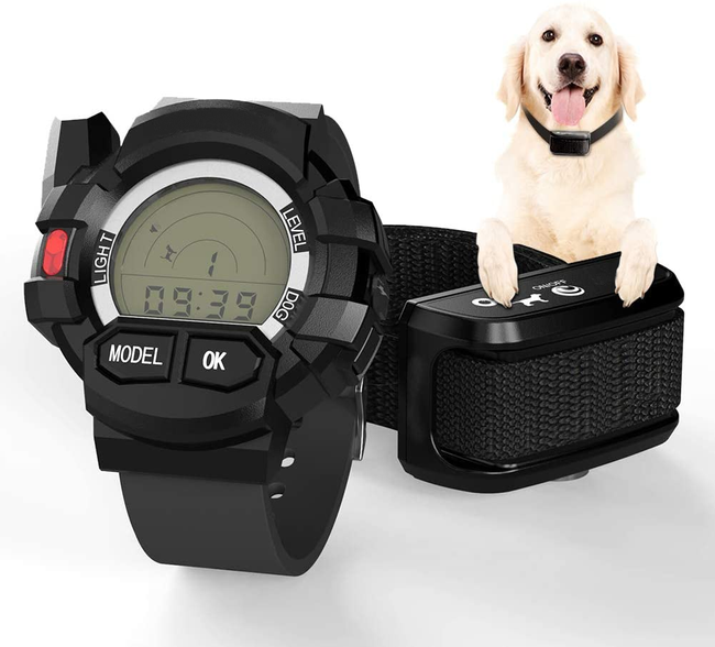 Часы с электроошейником Digital Lion T213, ошейник электронный для дрессировки собак, до 300 м, 7294 фото