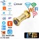 Wifi видеоглазок c датчиком движения и записью USmart DE-01w, поддержка Tuya, Android / iOS, Gold 7591 фото 6