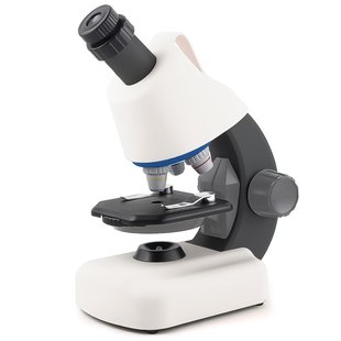 Якісний дитячий мікроскоп для дитини OEM 1100A-1(2) з збільшенням до 1200х, Білий 1116 фото