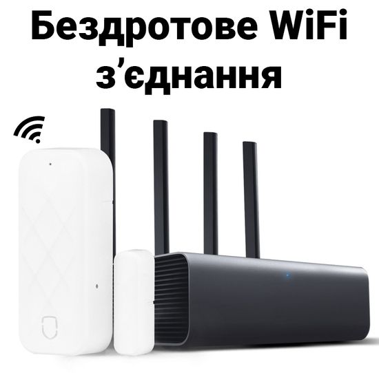 Бездротовий WiFi датчик відкриття + вібрації USmart DAS-03w, підтримка Tuya, Android & iOS 0133 фото