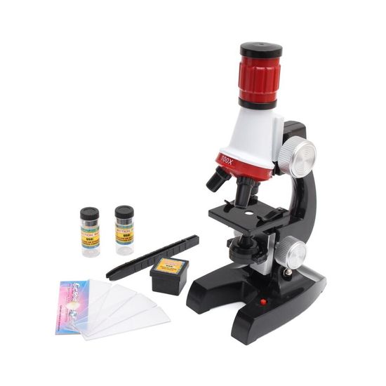 Набір дитячий мікроскоп Chanseon С2121 з 1200-х зумом + біологічні зразки 3748 фото