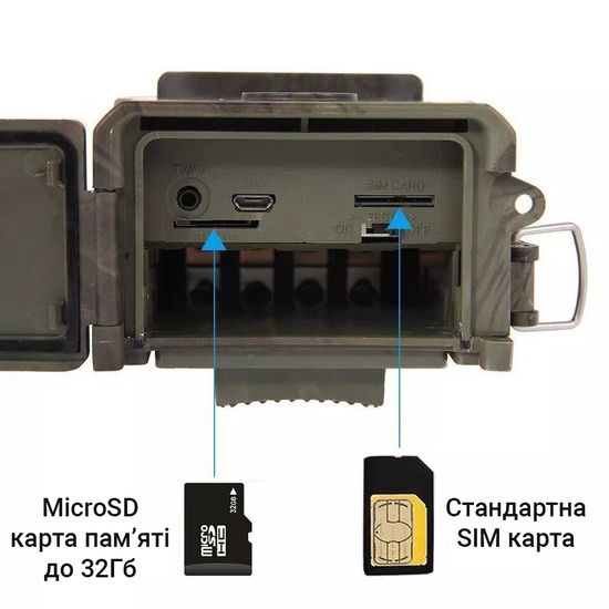 Фотопастки з підтримкою LTE, мисливська камера Suntek HC-330LTE, 4G, SMS, MMS 7213 фото