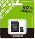 Карта памяти Kingston MicroSDXC 512GB Canvas Select Plus Gen3 150MB/s A1 + SD-адаптер 6787 фото 5