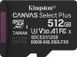 Карта памяти Kingston MicroSDXC 512GB Canvas Select Plus Gen3 150MB/s A1 + SD-адаптер 6787 фото 2