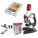 Набір дитячий мікроскоп Chanseon С2121 з 1200-х зумом + біологічні зразки 3748 фото 1