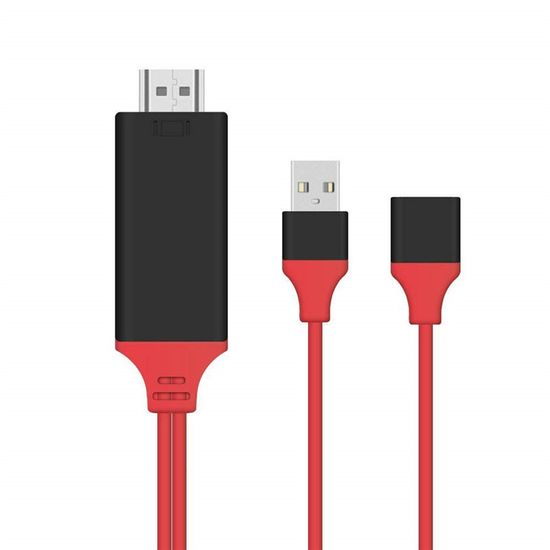 Кабель-конвертер USB to HDMI Addap PCC-01 | перехідник з смартфону на монітор 7739 фото