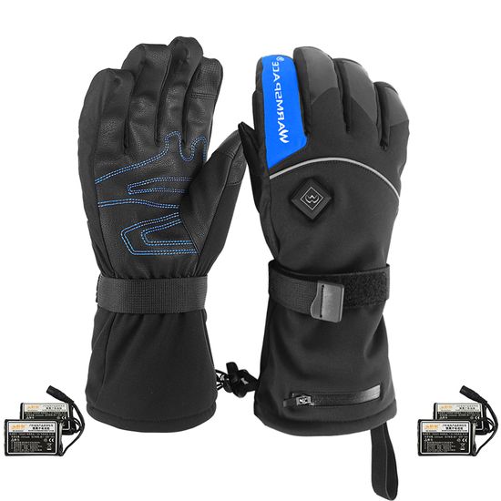 Зимние лыжные перчатки с сенсорным покрытием uWarm GA860A, с двухсторонним подогревом, до 6 часов, 4000mAh, размер XL 7642 фото