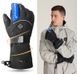 Зимові лижні рукавиці із сенсорним покриттям uWarm GA860A, з двостороннім підігрівом, до 6 годин, 4000 мАг, розмір XL 7642 фото 5