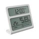 Цифровий термогігрометр DHT012 | Годинник з термометром, гігрометром та календарем, Білий 7458 фото 2