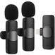 Подвійний бездротовий петличний Lightning мікрофон Savetek P27-2 для iPhone, iPad, Macbook, 2.4 ГГц 0259 фото 4
