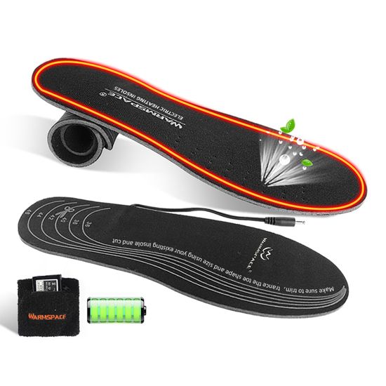 Електронні устілки для взуття з підігрівом uWarm SE220L, з акумулятором 2000mAh, до 4-х годин, розмір 36-44 7643 фото