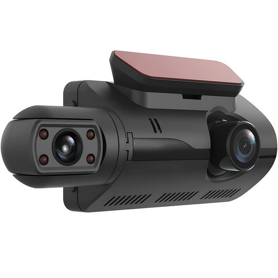 Відеореєстратор для автомобіля з 2 камерами та екраном Podofo W7744A, на лобове скло, FullHD 1104 фото