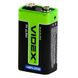 Лужна (алкалінова) батарейка Videx 6LR61 / 9V Крона 2030 фото 2