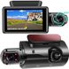 Відеореєстратор для автомобіля з 2 камерами та екраном Podofo W7744A, на лобове скло, FullHD 1104 фото 1