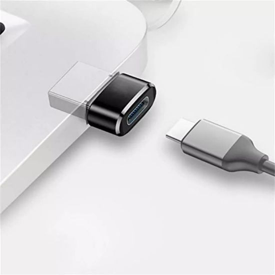 Перехідник USB-C Female на USB-A Male для смартфона Addap UC2A-01, OTG адаптер, 2 шт 1160 фото