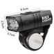 Аккумуляторный велосипедный фонарь Bike Light BK-02 Pro, 2XPE | Велофара на руль 0049 фото 7
