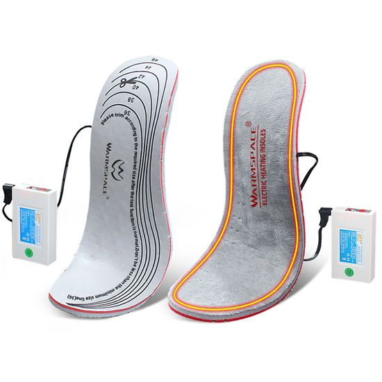 Электронные стельки для обуви с регулируемым подогревом uWarm SE330LA, с аккумулятором 3800mAh, до 14 часов, размер 36-44 7644 фото