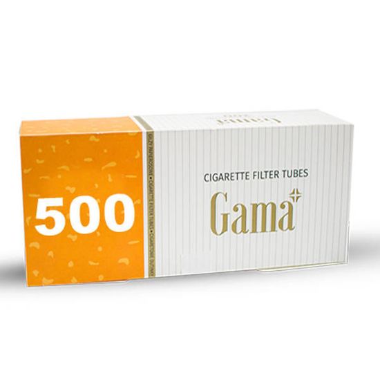 Якісні гільзи цигаркові для набивки сигарет Gama, 500 шт, 7225 фото