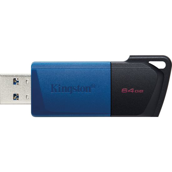 USB 3.2 флешка Kingston DataTraveler Exodia M, накопичувач на 64 Гб, 5 Гбіт/с, Синя