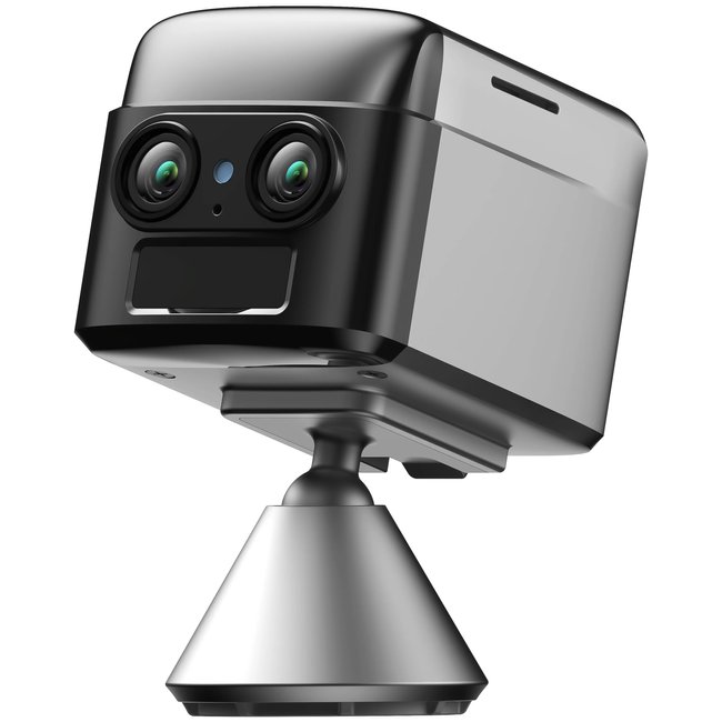 WiFi міні камера відеоспостереження Camsoy S70W, з подвійною лінзою та датчиком руху, до 70 днів автономної роботи, iOS/Android, FullHD 1080P 0308 фото