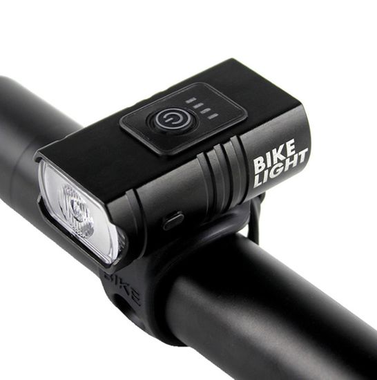 Аккумуляторный велосипедный фонарь с мигалкой Bike Light BK-01 Pro XPE | Велофара на руль 0051 фото