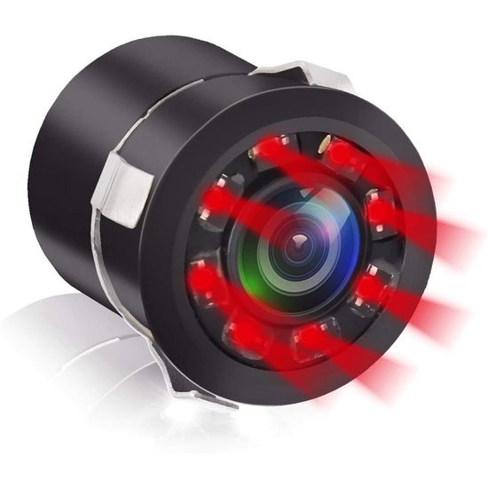 Парковочная камера заднего вида для автомобиля Podofo K0132A1, встраиваемая, с ночной подсветкой, IP67, 170° 0095 фото