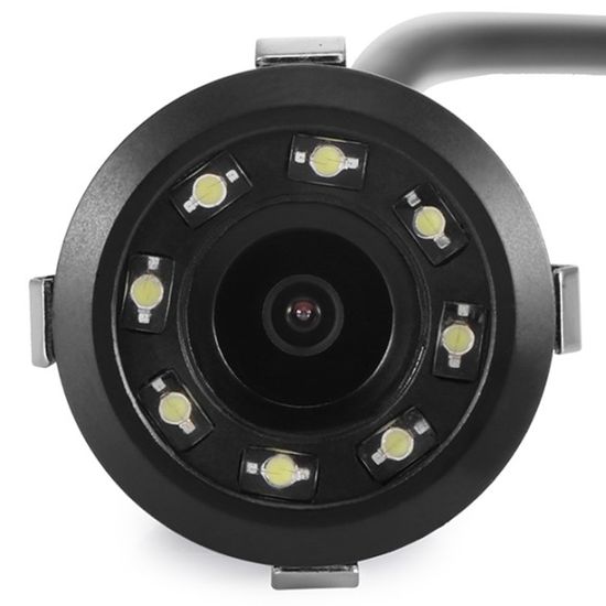 Паркувальна камера заднього виду для автомобіля Podofo K0132A1, вбудовувана, з нічним підвічуванням, IP67, 170° 0095 фото